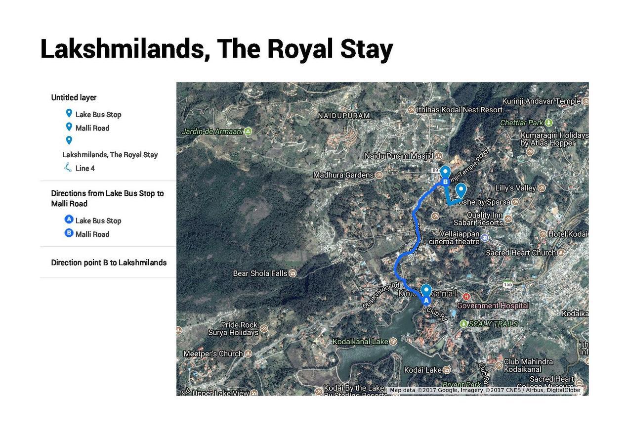 Lakshmi Lands - The Royal Stay Kodaikanal Exterior foto